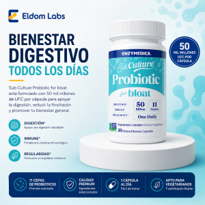 Probiótico - Enzymedica - Probiótico For Bloat (30 Cap)