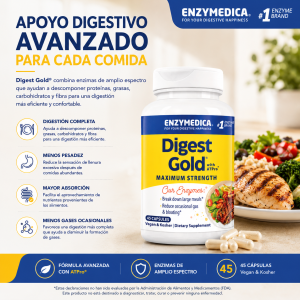 Enzimas Digestiva – Enzymedica – Digest Gold (45Cap)