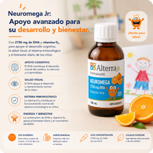 Omega 3 - HERBASANTÉ - Neuromega Jr. 2750 mg DHA (100ml)